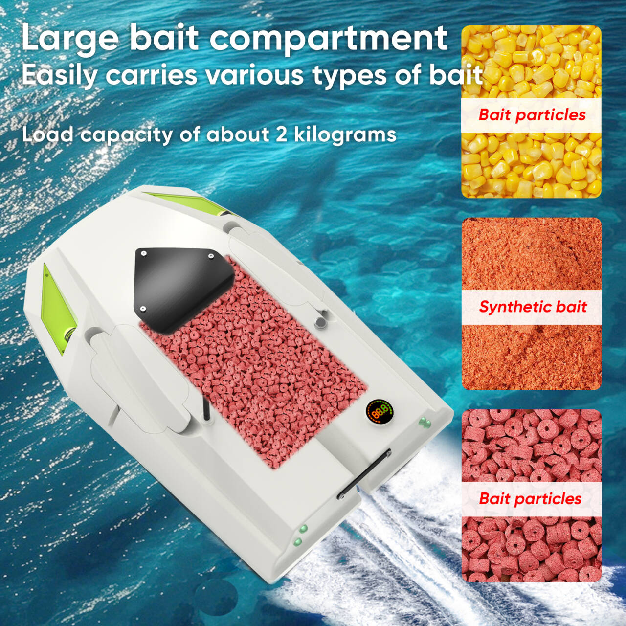100 GPS Carp Fishing Bait Boat - Fishing Boat Gps recension och pris