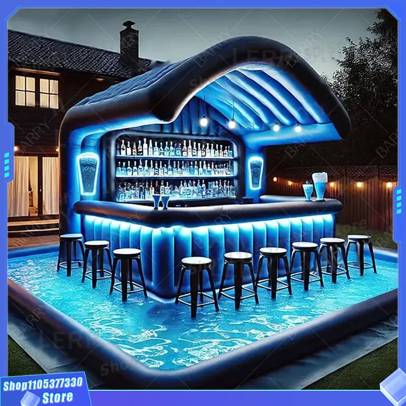 Inflatable Floating Pool Bar G - Fishing Boat Fiberglass recension och pris