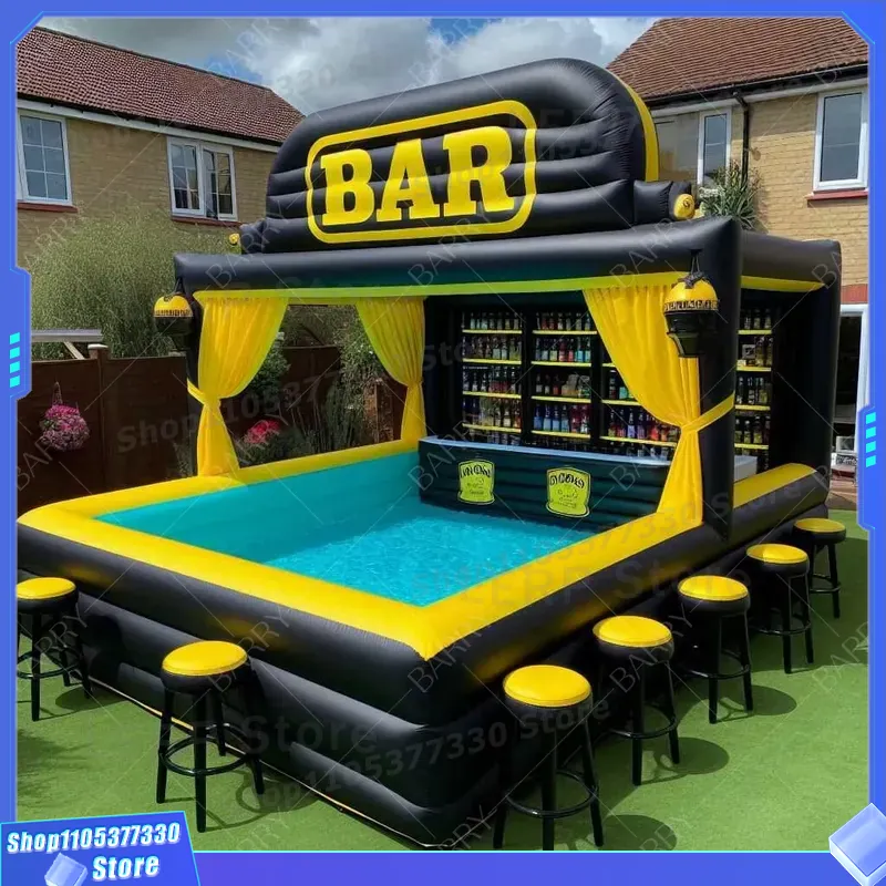 Inflatable Floating Pool Bar G - Fishing Boat Fiberglass recension och pris