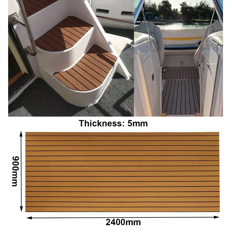 900x2400x5mm EVA Foam Faux Tea - Fishing Boat Fiberglass recension och pris