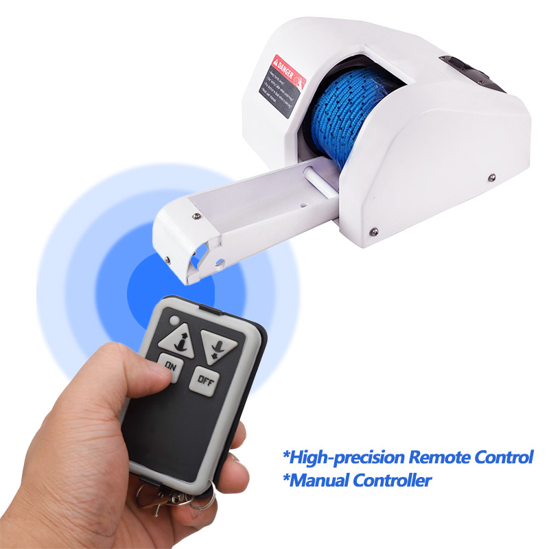 Electric Anchor Winch for Pont - Fishing Boat Steering Wheel recension och pris